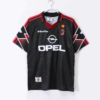 Maglia retro nera AC Milan 1997-1998