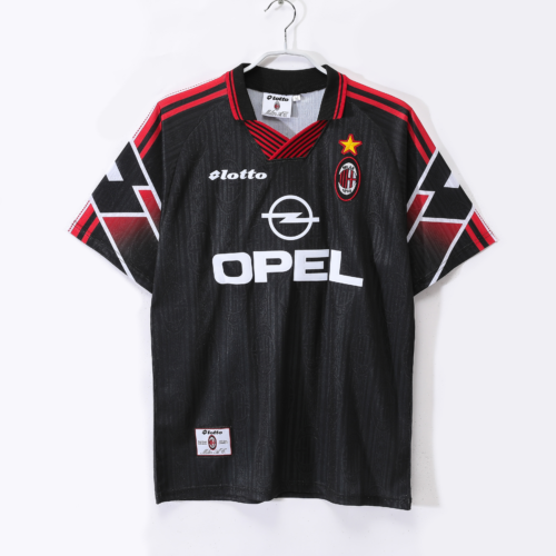 Maglia retro nera AC Milan 1997-1998
