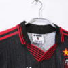 Maglia retro nera AC Milan 1997-1998 colletto-1