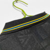 Maglia retro nera Manchester United a maniche lunghe 1993-1994 collo anteriore