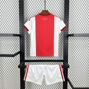 completo bambino Ajax rosso/bianco 2025-2026 dorso