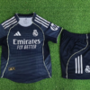 Conjunto bambino Real Madrid nero 2025-2026