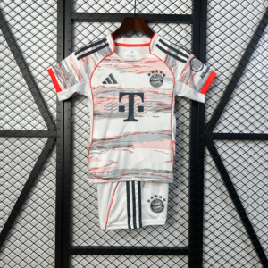 Completo bambino bianco Bayern Monaco 2025-2026