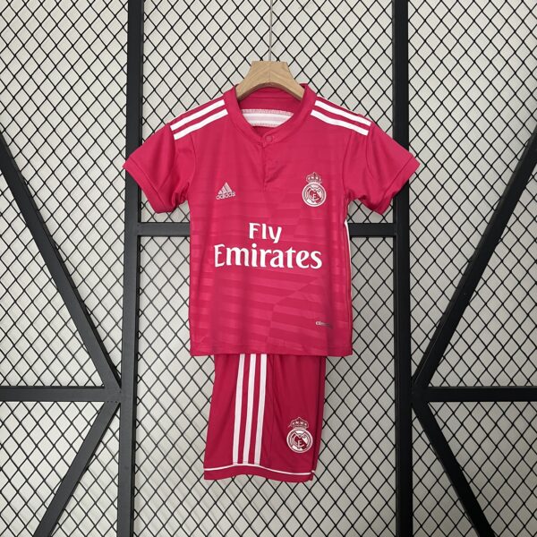 Conjunto rétro bambino rosa Real Madrid 2014-2015