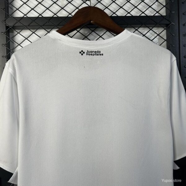 Maglia Mallorca Bianca 2025-2026 collo anteriore