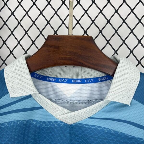 Maglia Napoli 2025-2026 Partenope colletto