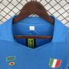 Maglia Napoli Celeste 1987-1988 Manica Lunga collo