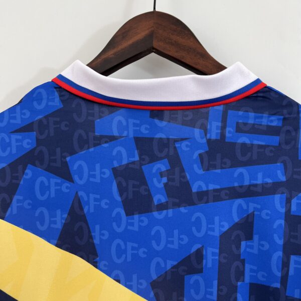 Maglia Retro Chelsea 1990 Mash Up collo posteriore