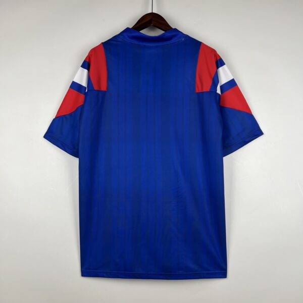 Maglia Retro Francia 1992-1994 Jean Pierre dorsale