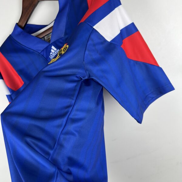 Maglia Retro Francia 1992-1994 Jean Pierre laterale