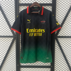 Maglia AC Milan nera 2025-2026
