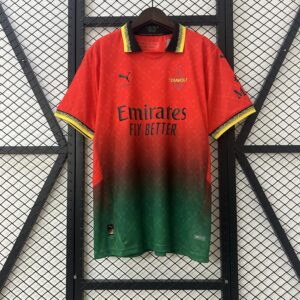 Maglia AC Milan rossa 2025-2026