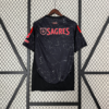 Maglia Benfica 2024-2025 Nera dorso