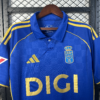 Maglia Real Oviedo blu 2025-2026 collo