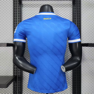 maglia blu Real Madrid 2025-2026 con numero-1