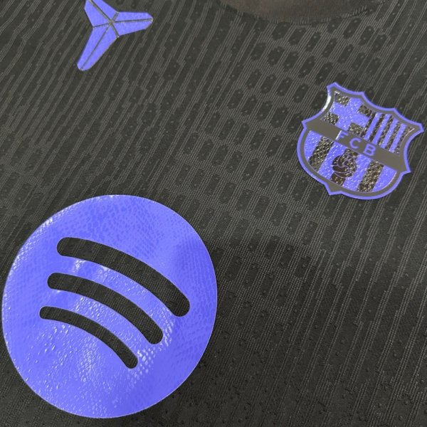 Camiseta negro FC Barcelona 2025-2026 pecho