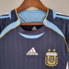 Maglia retro blu Argentina 2006 petto