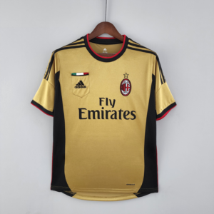 Maglia retrò dorata AC Milan 2013-2014
