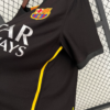 Maglia retrò nera FC Barcelona 2013-2014 laterale