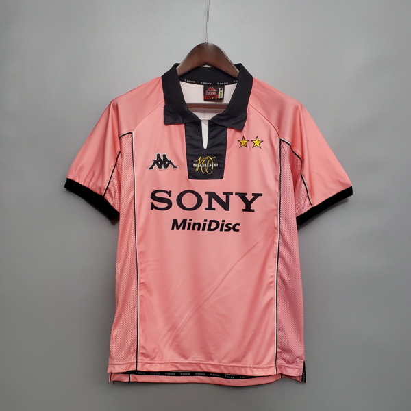 Maglia retro rosa Juventus 1997-1998