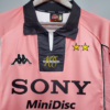Maglia retro rosa Juventus 1997-1998 colletto