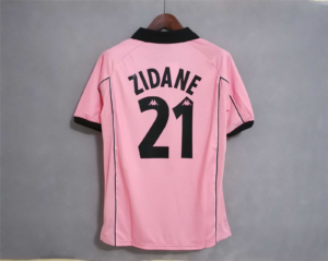 Maglia retro rosa Juventus 1997-1998 zidane
