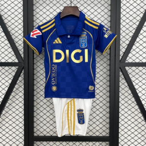 Completo bambino Real Oviedo 2025-2026 blu
