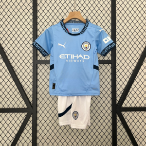 Completino bambino celeste Manchester City 2024-2025