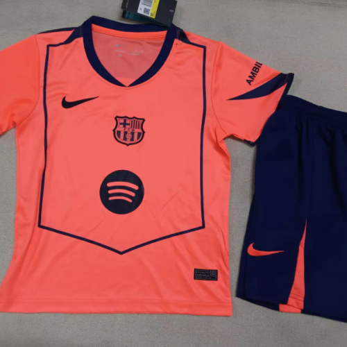 Completo bambino arancione FC Barcelona 2025-2026
