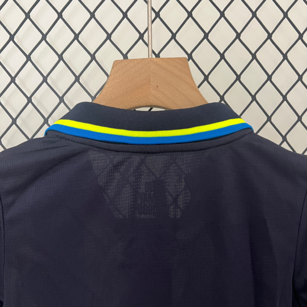 Completo bambino Manchester City nero 2024-2025 collo