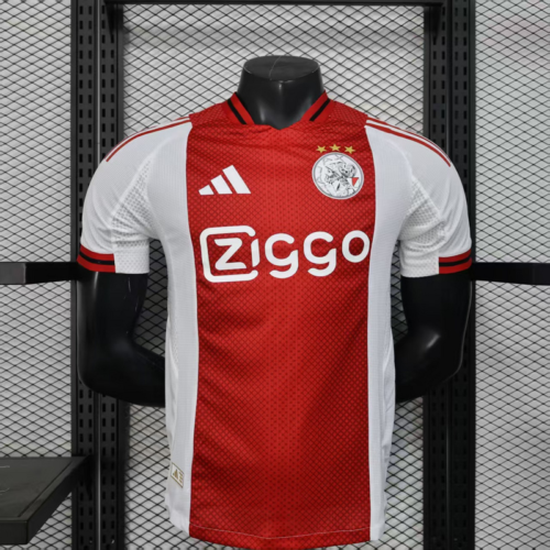 Maglia Ajax rosso/bianco 2025-2026