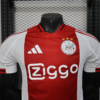 Maglia Ajax rosso/bianco 2025-2026 collo