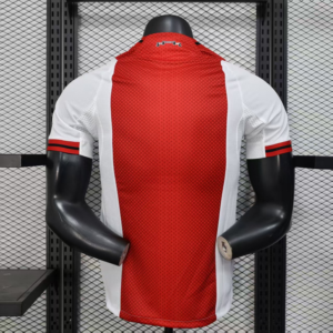Maglia Ajax rosso/bianco 2025-2026 dorso