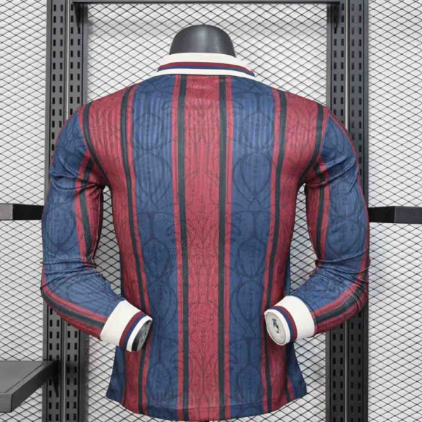 Maglia FC Barcelona 125° anniversario manica lunga con numero