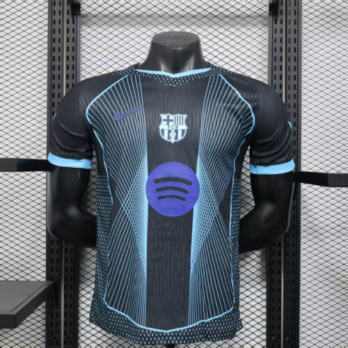 Maglia FC Barcellona nero/celeste 2025-2026