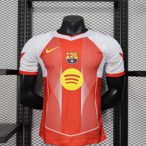 Maglia FC Barcelona rosso/bianco 2025-2026