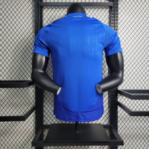 Maglia Italia blu 2024-2025 con numero