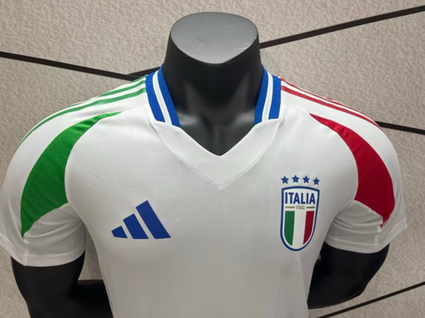 Maglia Italia bianca 2024-2025 petto