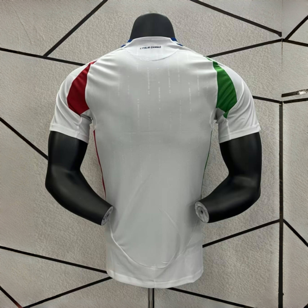 Maglia Italia bianca 2024-2025 con numero