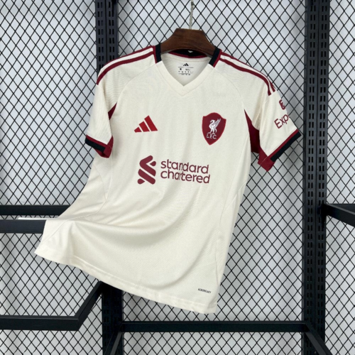 Maglia Liverpool bianca 2025-2026