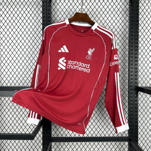 Maglia Liverpool maniche lunghe 2025-2026