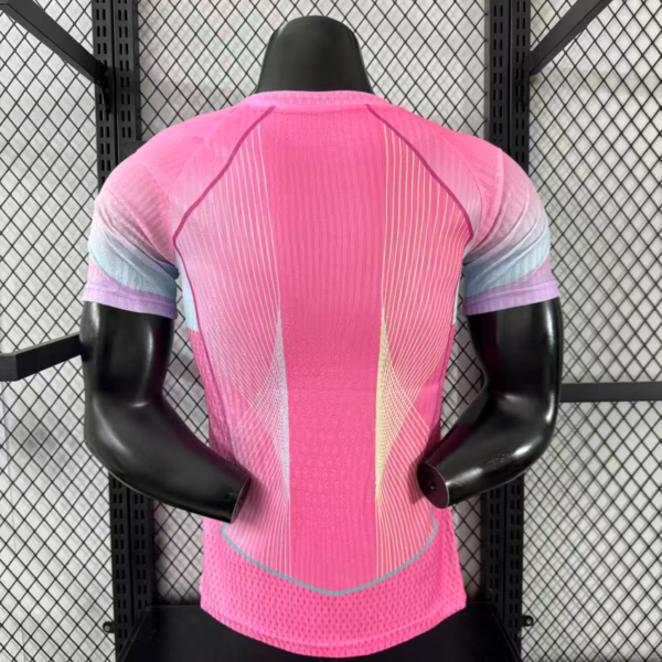 Maglia Paris Saint-Germain rosa 2025-2026 dorso