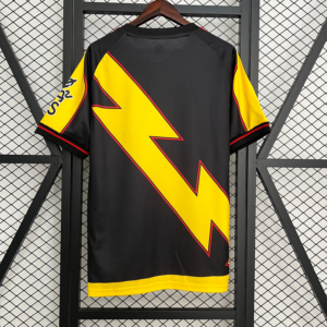 Maglia Rayo Vallecano Nera 2025-2026 dorsale