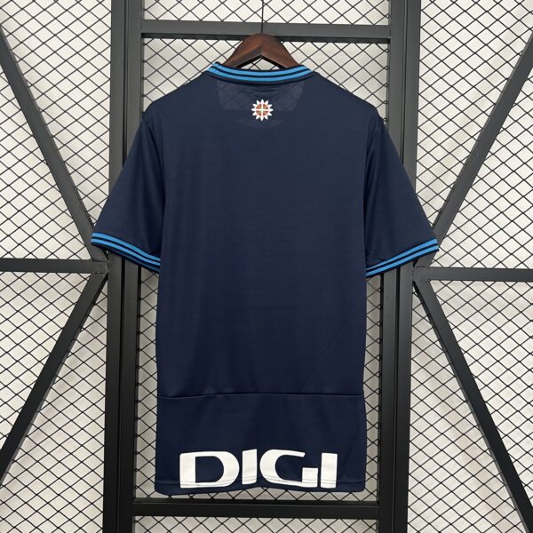 Maglia blu Athletic Bilbao 2025-2026 dorsale