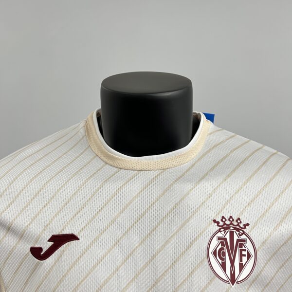 Maglia beige Villarreal 2025-2026 collo