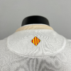 Maglia beige Villarreal 2025-2026 collo anteriore