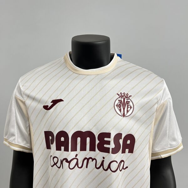 Maglia beige Villarreal 2025-2026 petto