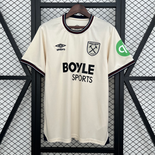 Maglia beige West Ham 2025-2026
