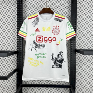 Maglia bianca Ajax Bob Marley 2025-2026
