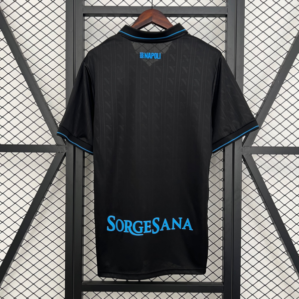 Maglia nera Napoli 2025-2026 dorsale